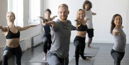 Yoga isn't a "Women Only" club anymore. More men are doing Yoga than ever before.